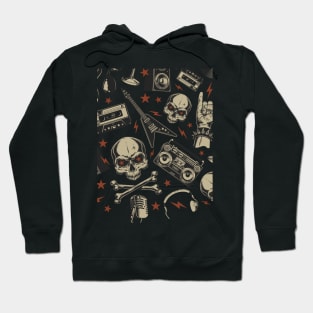 Skull Rock N Roll Hoodie